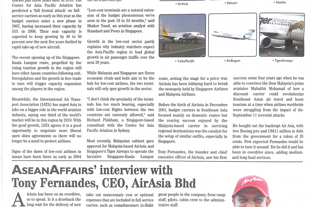 ASEAN Aviation The rise of no frills (2)