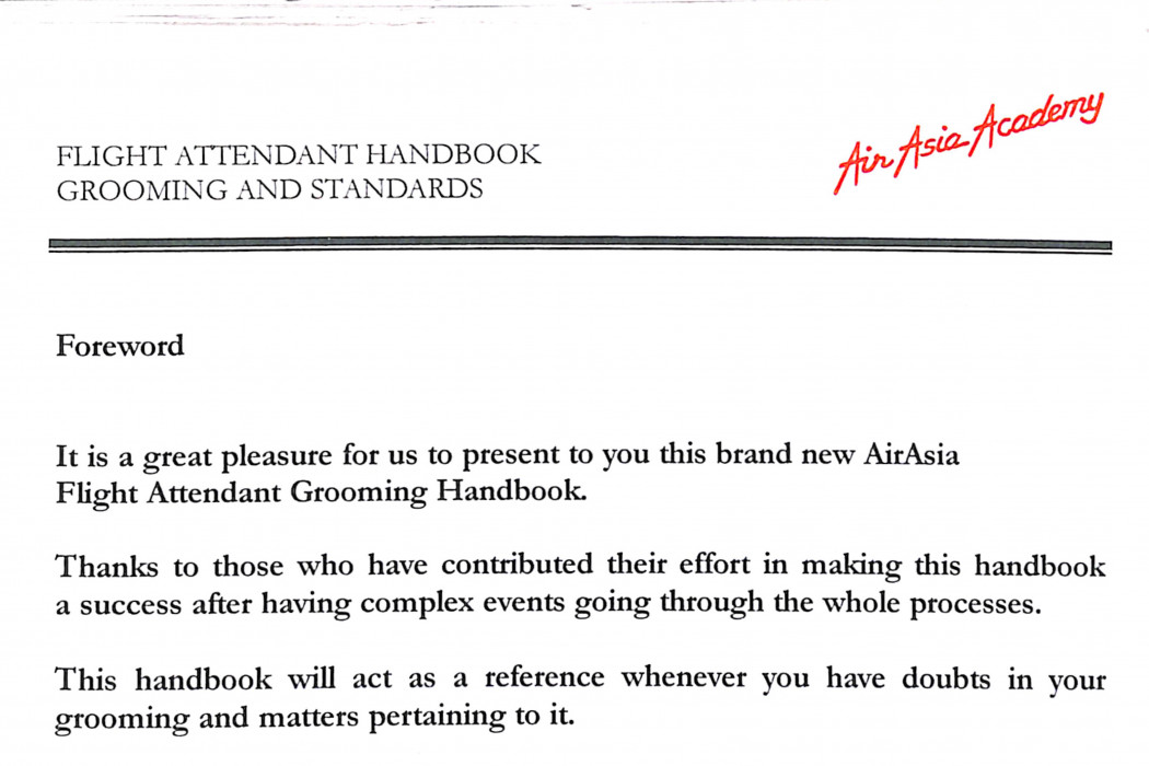 airasia Academy Grooming Handbook (2)