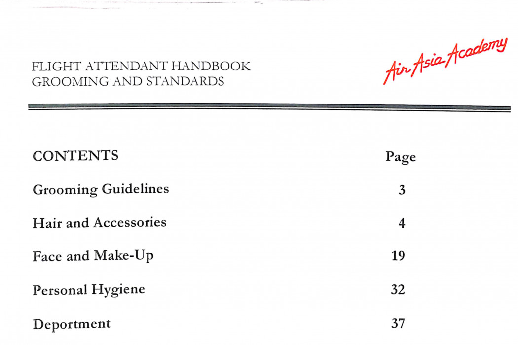 airasia Academy Grooming Handbook (3)