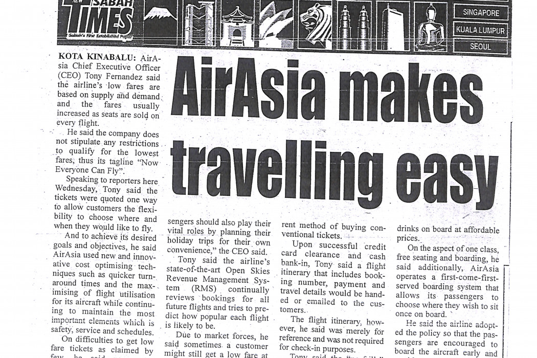 airasia makes travelling easy