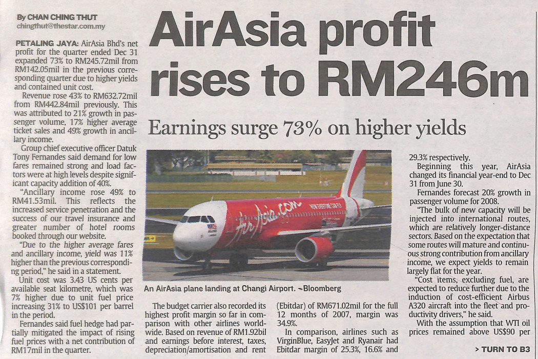 airasia profit rises to RM246m - 01
