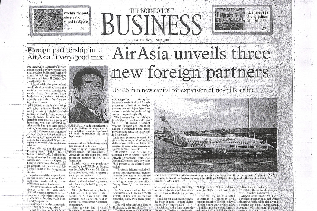 airasia unveils three new foreign partners