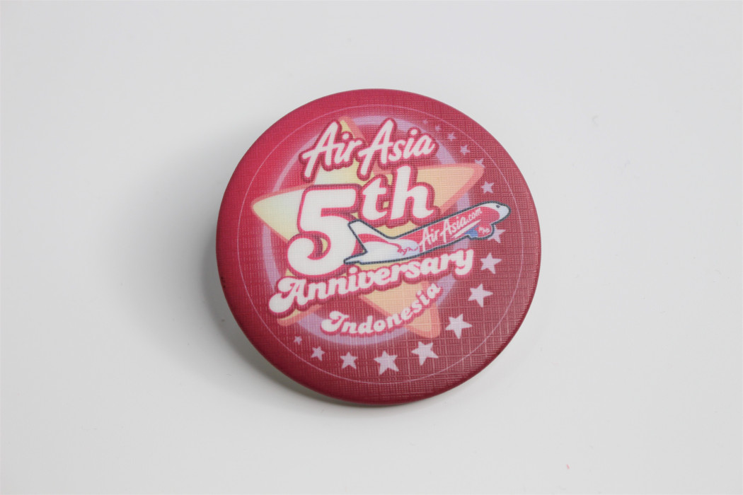 Badges airasia 5th Anniversary Indonesia (1)