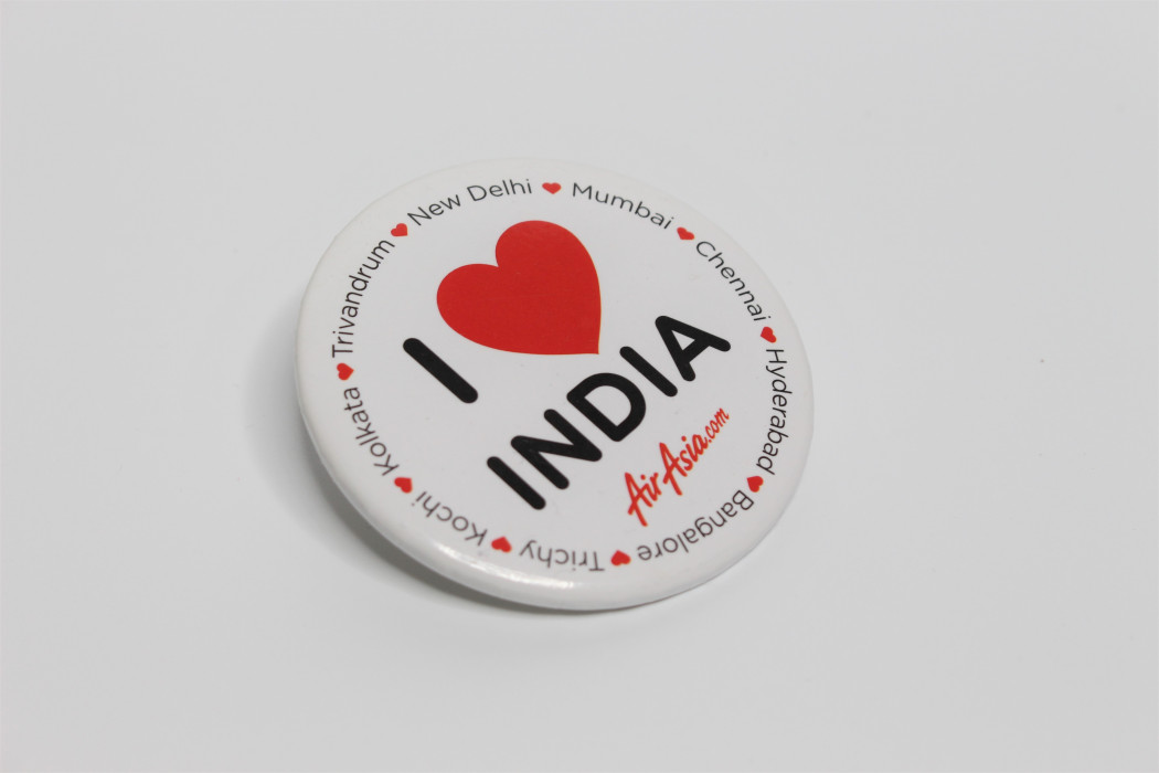 Badges I 'Love' INDIA (1)