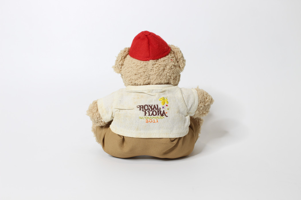Brown teddy bear (Royal Flora Ratchaphruek 2011 uniform) (2)