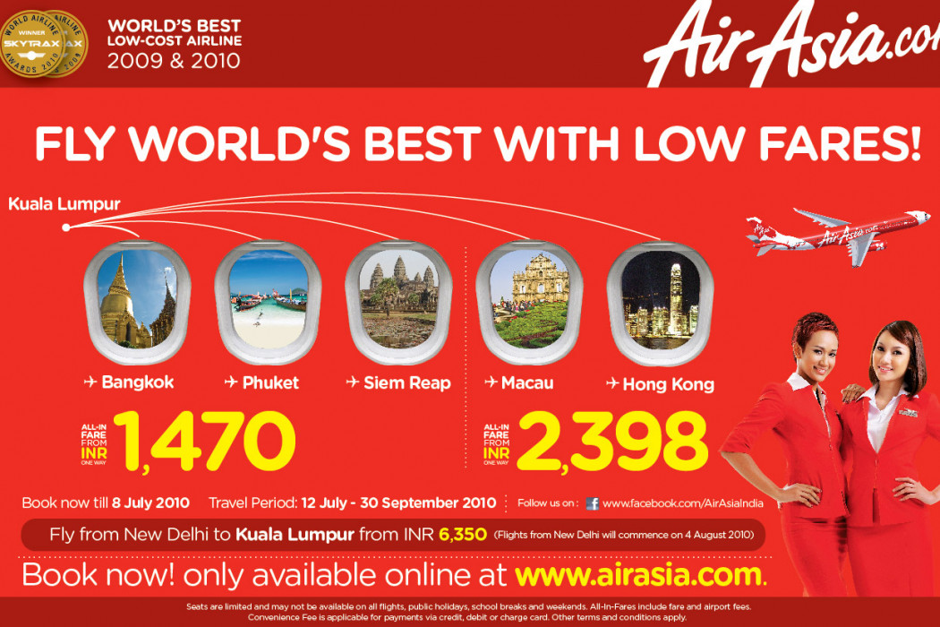Fly World's Best with Low Fares!