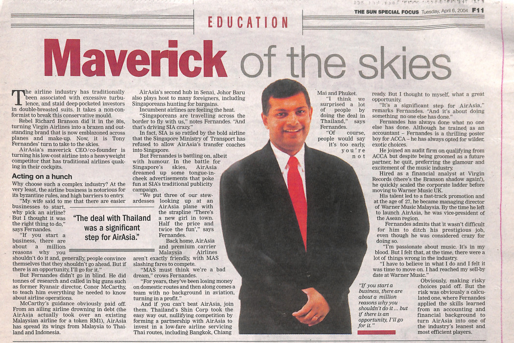 Maverick of the skies