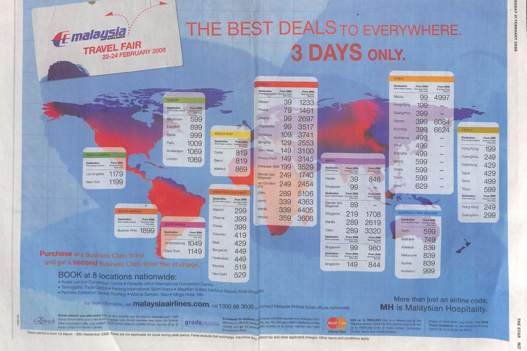The Best Deals to Everywhere (MAS) 2